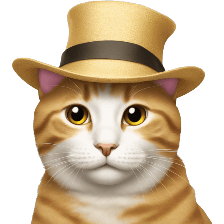 Cat in a hat  emoji