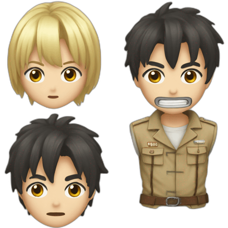 Shingeki no kiojin emoji