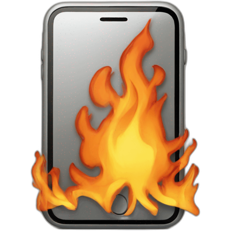 iPhone fire emoji