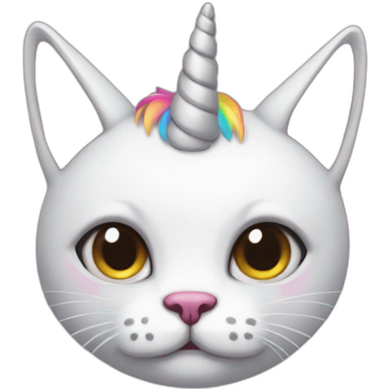 Unicorn cat emoji