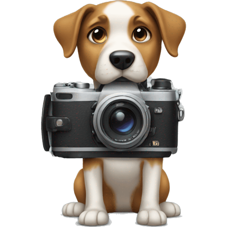 camera dog emoji