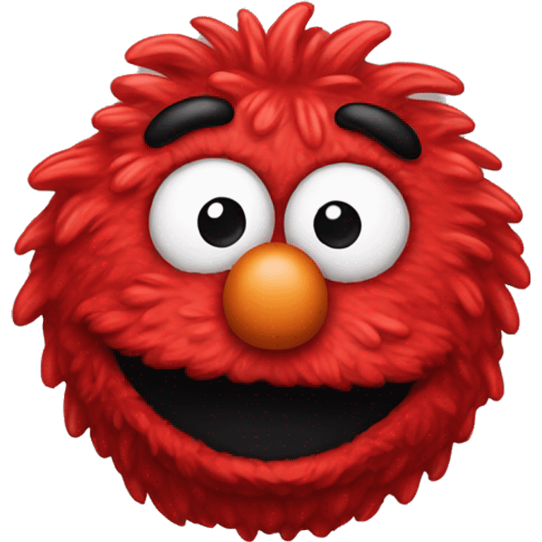 Cute Elmo head emoji