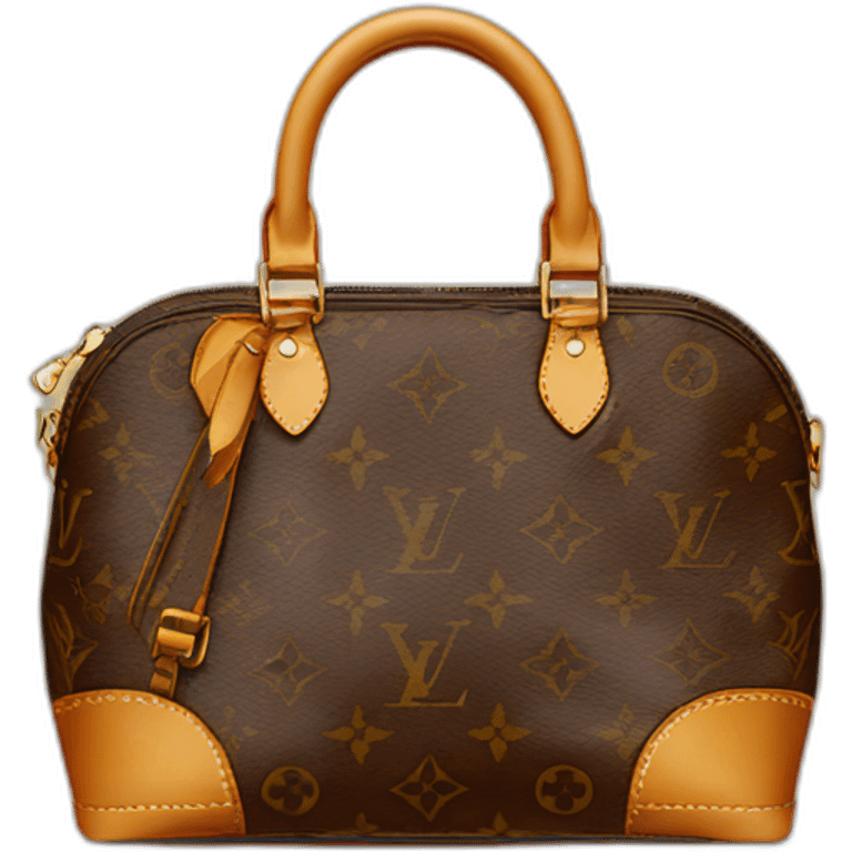 Sac Louis Vuitton emoji