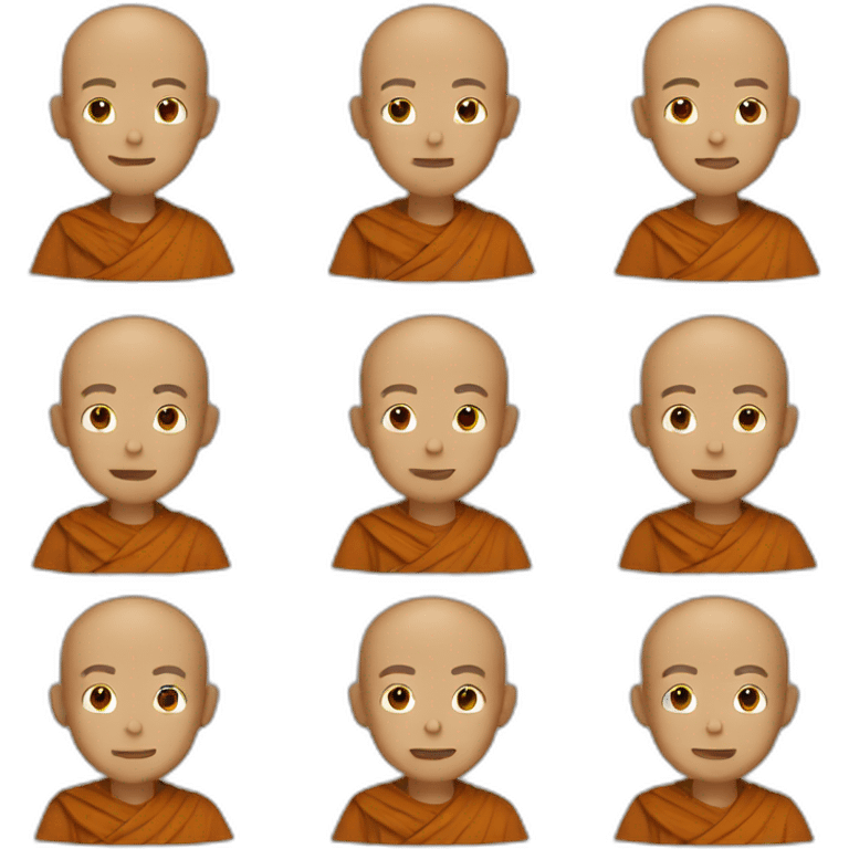 Monk emoji