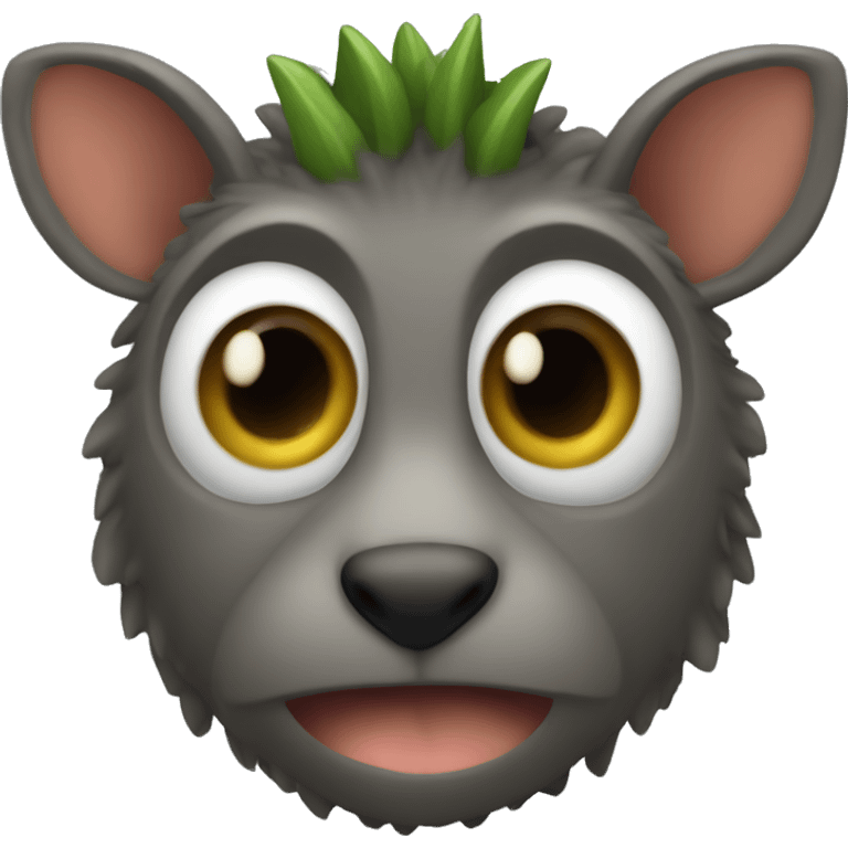 Rata gruñona  emoji