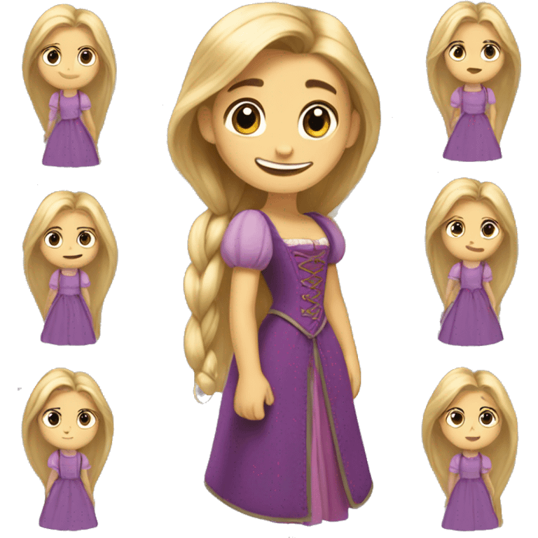 Rapunzel emoji