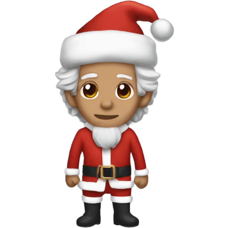 keith richards in santa costume emoji