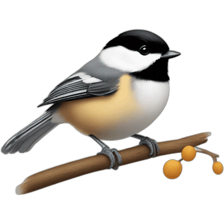 Chickadee emoji