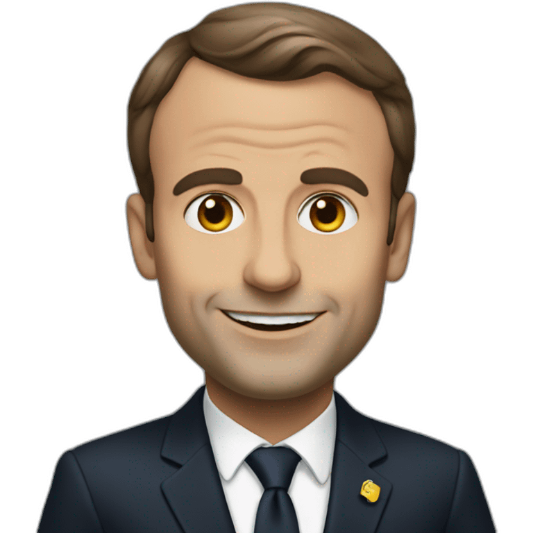 emanuel Macron emoji