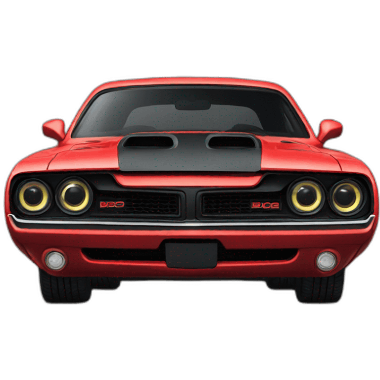 Dodge demon emoji