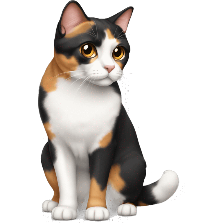 Calico without tail emoji