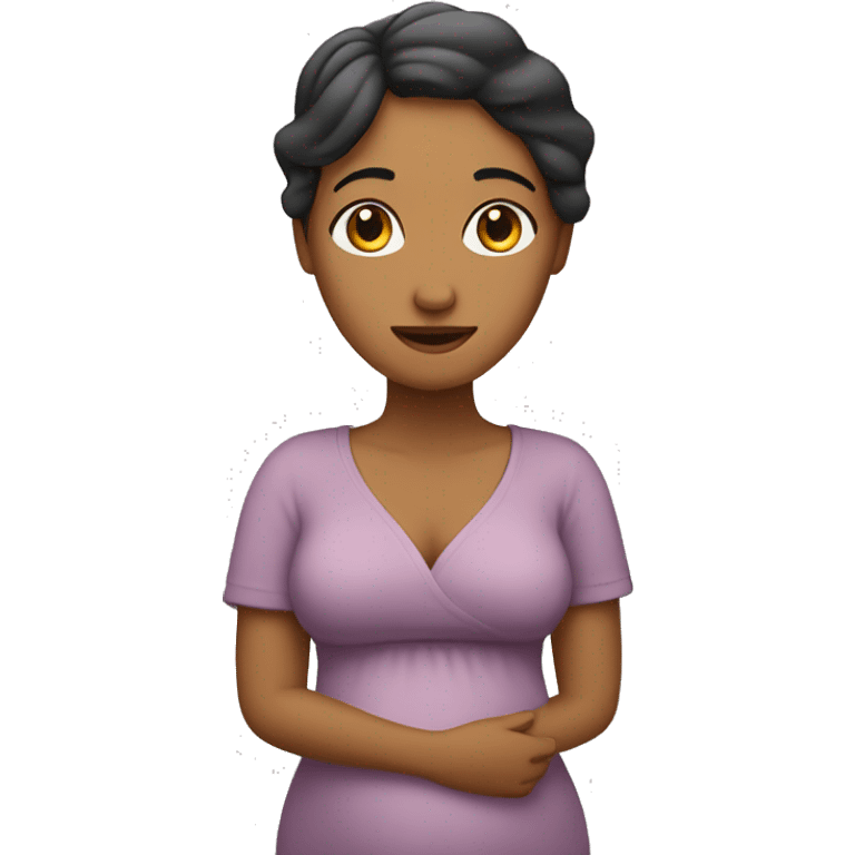 Mujer embarazada  emoji