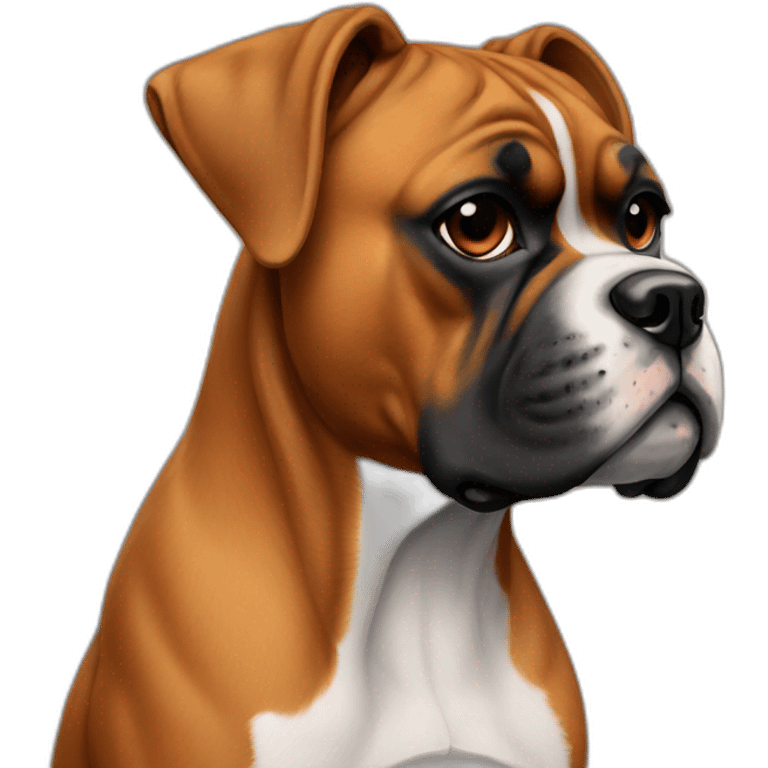 Boxer Dog  emoji