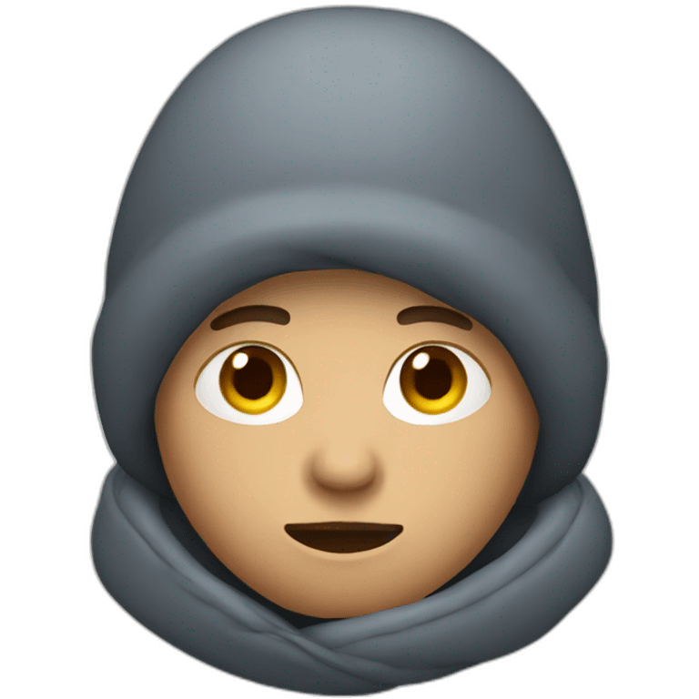 person who is cold emoji