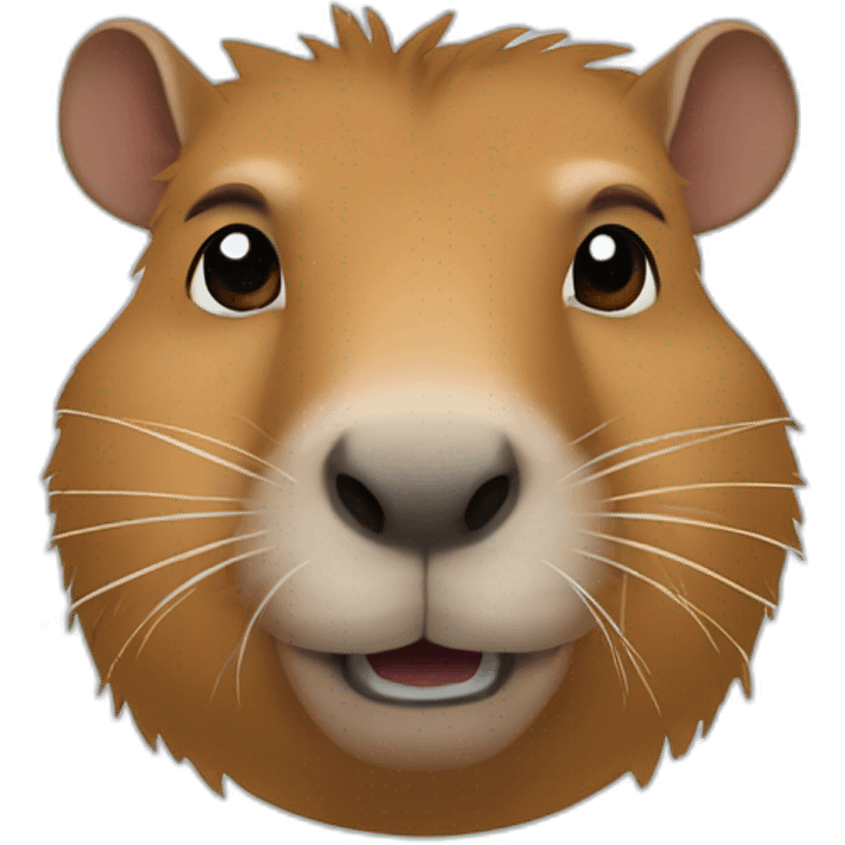 leeuw wet een capybara emoji