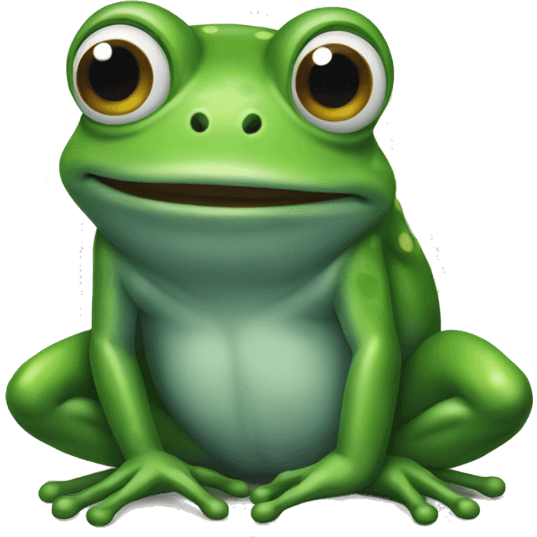 frog pensativo emoji