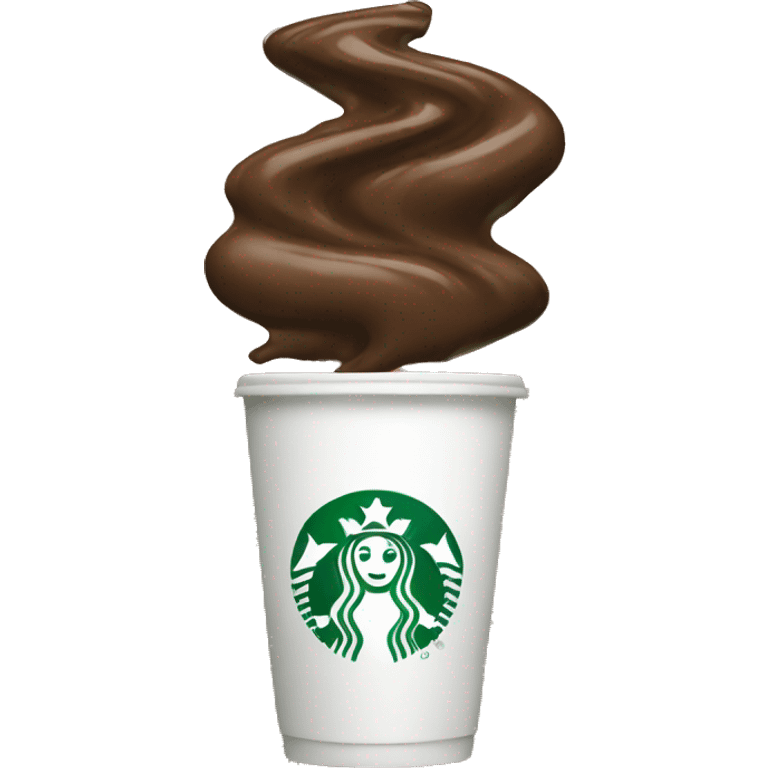 Starbucks coffee emoji