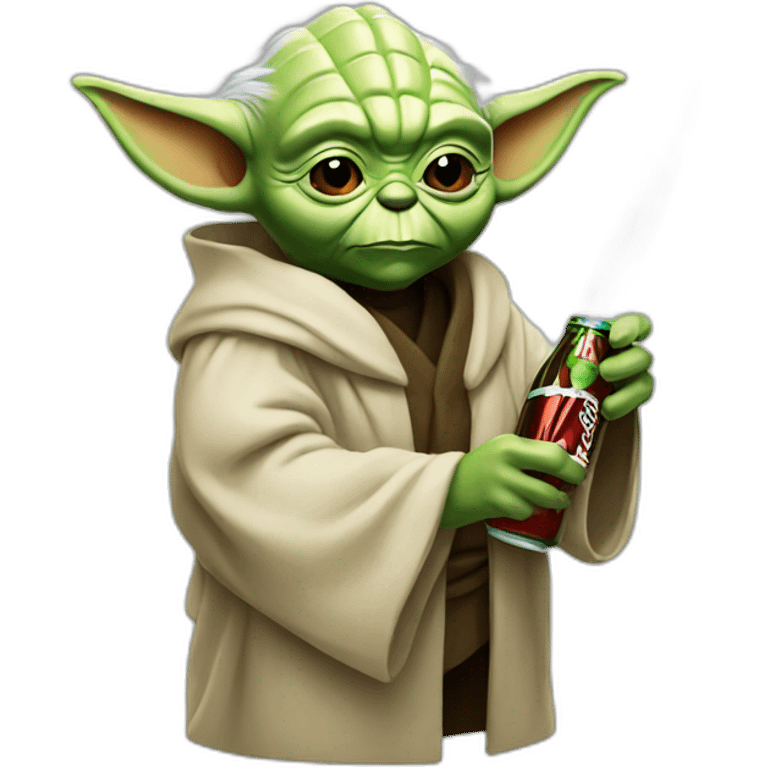 Yoda-coca cola emoji