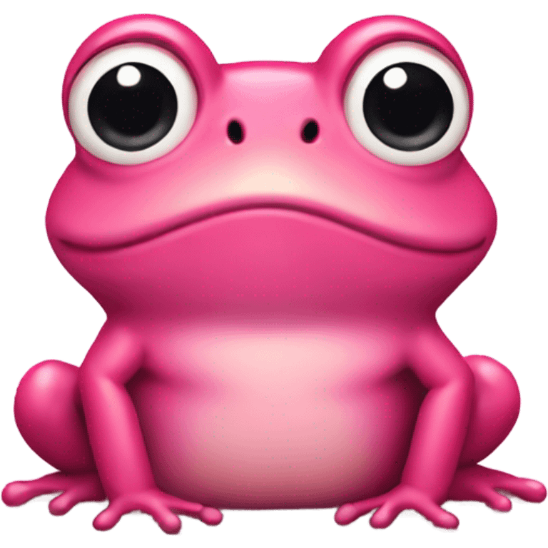 pink frog emoji