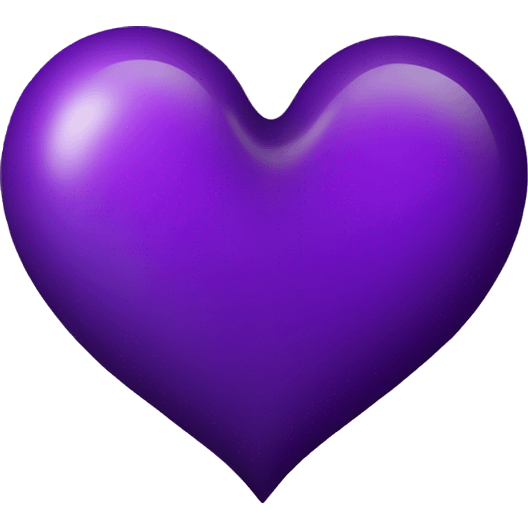 Half purple half black heart emoji