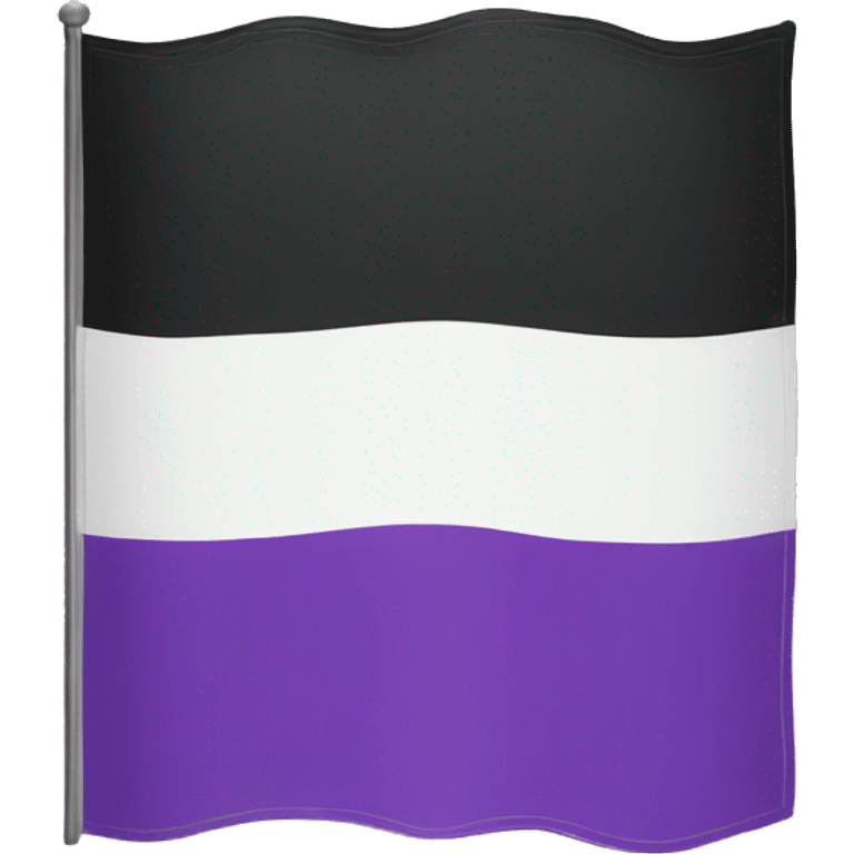 asexual flag emoji