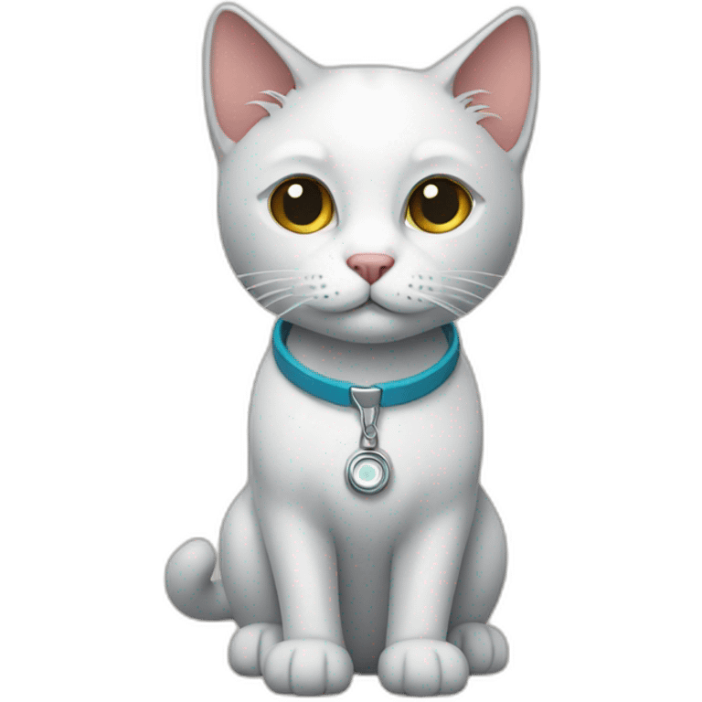 gato veterinario emoji