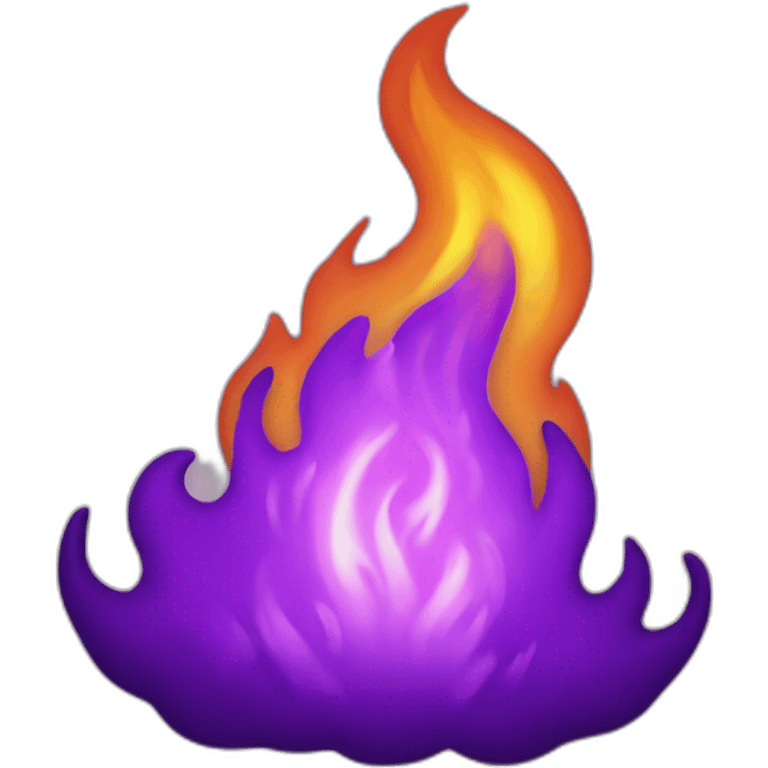 purple fire emoji