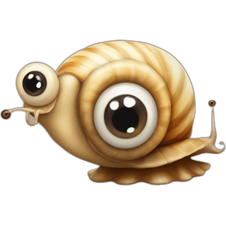 snail with 6 eyes emoji