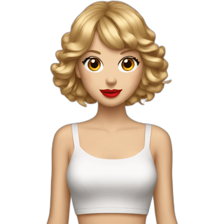 Taylor swift red emoji