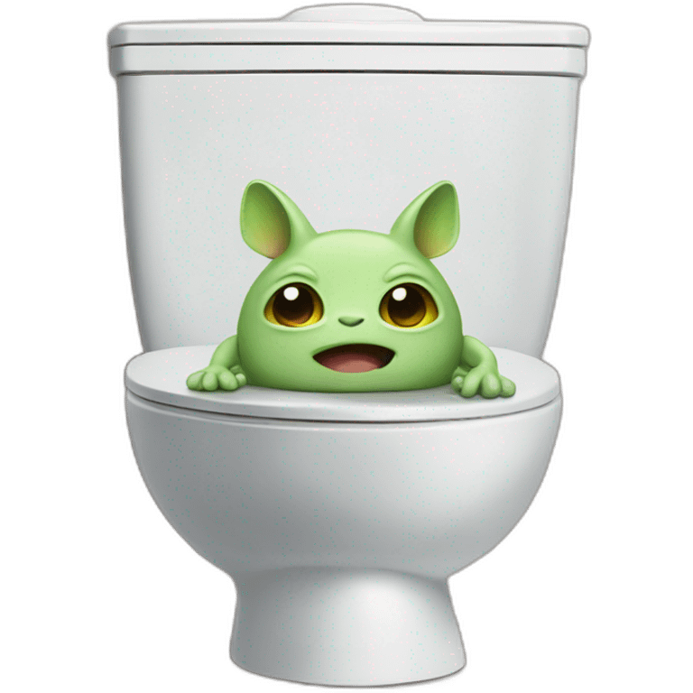 Grogu on toilet emoji