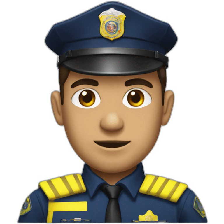 Policia de colombia emoji