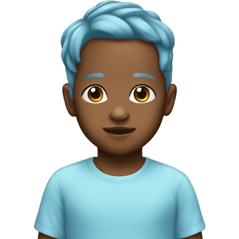 Baby blue emojis emoji