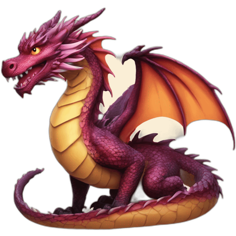 natsu dragon from fairy tale emoji