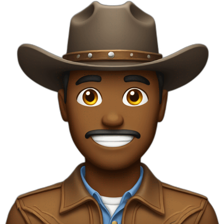 Cowboy with hat emoji