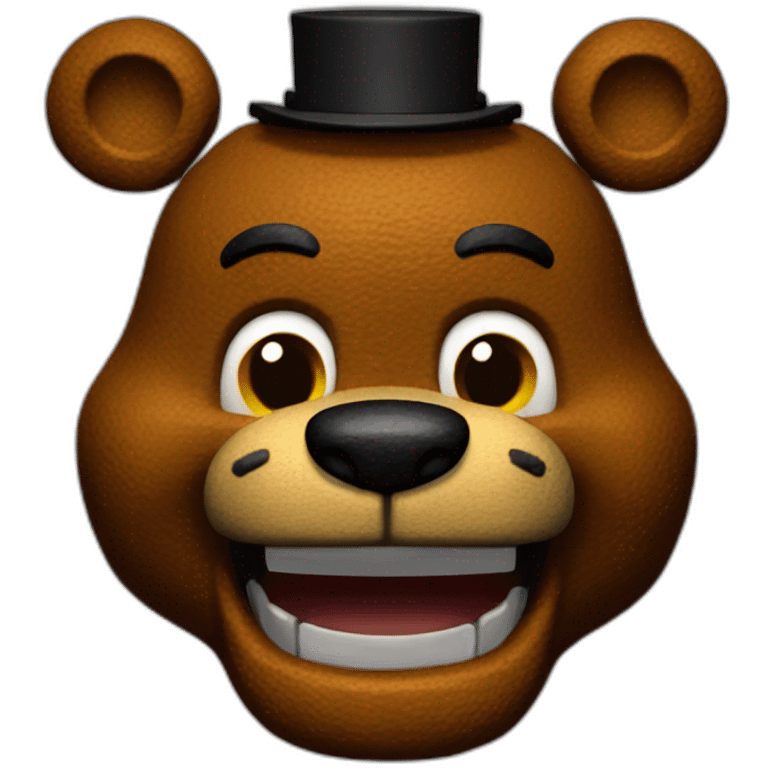 Freddy Fazbear animatronic emoji