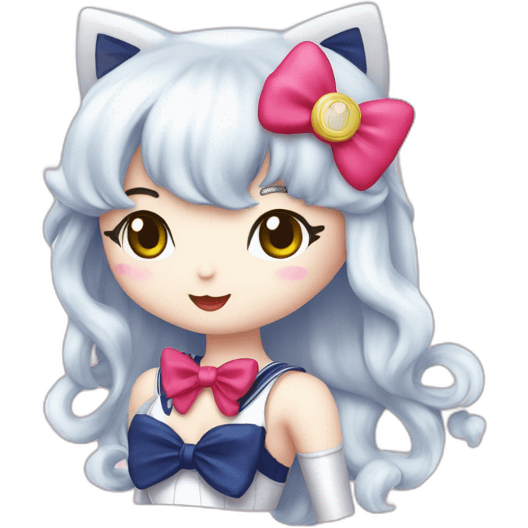 hello kitty sailor moon emoji