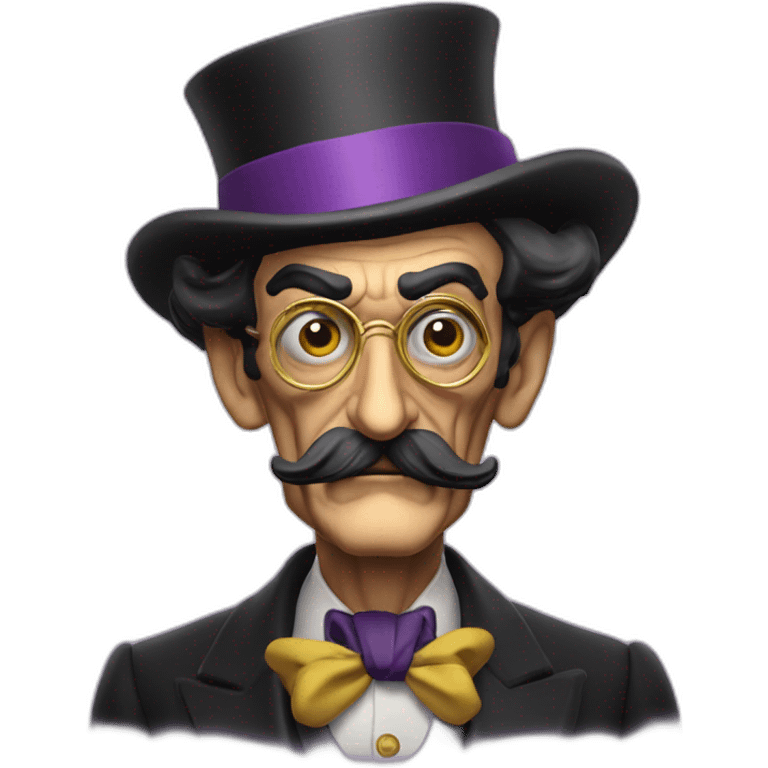 Salvador Dali waluigi emoji