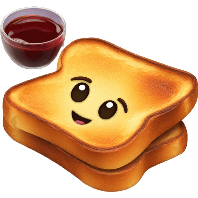 French toast  emoji