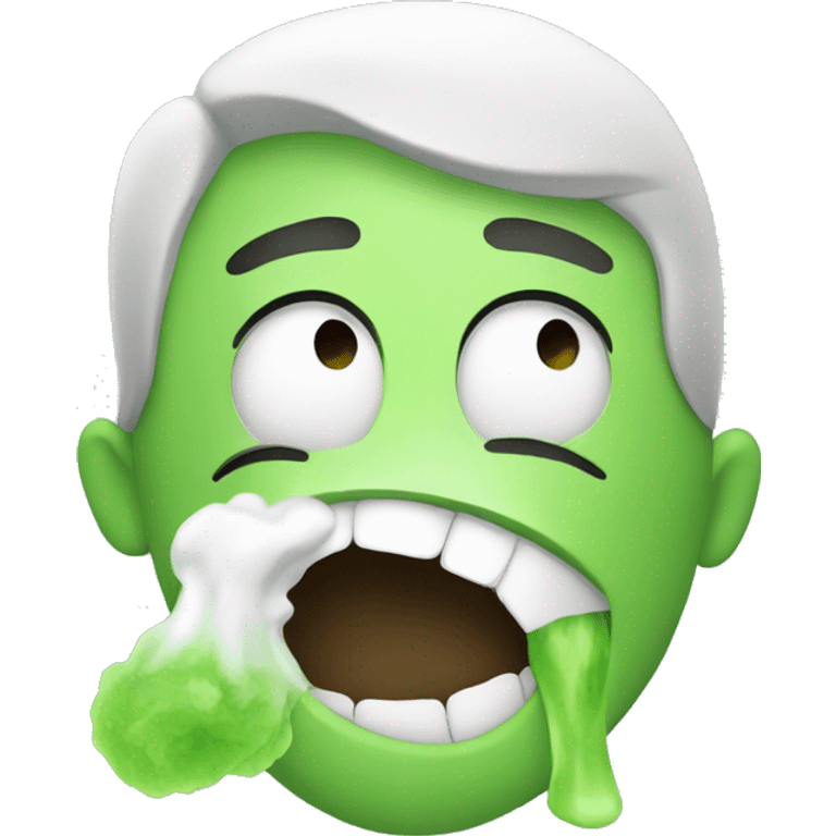 Bad breath emoji