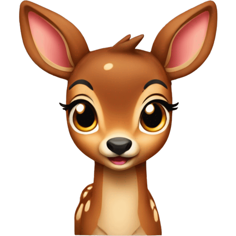 Bambi cute deer emoji