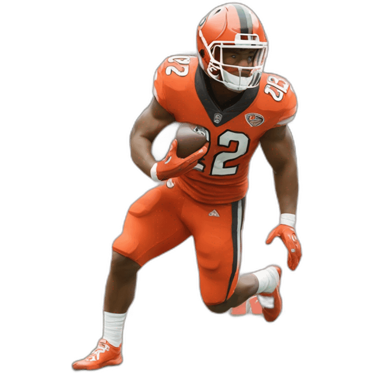 Nick Chubb emoji