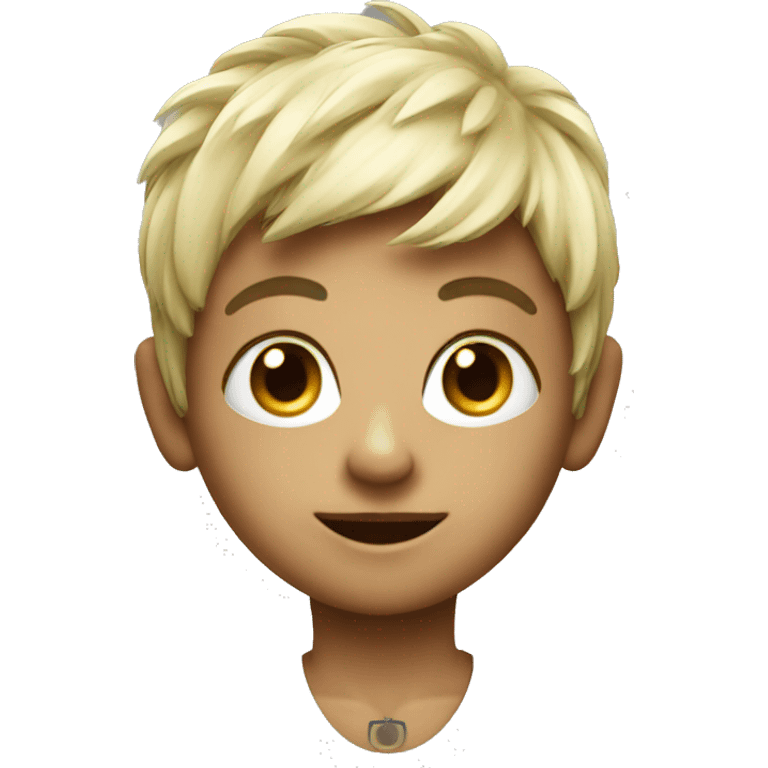 pixie on a fan emoji