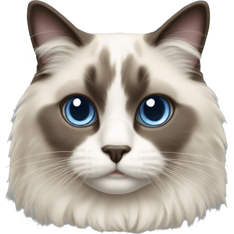 Ragdoll cat emoji