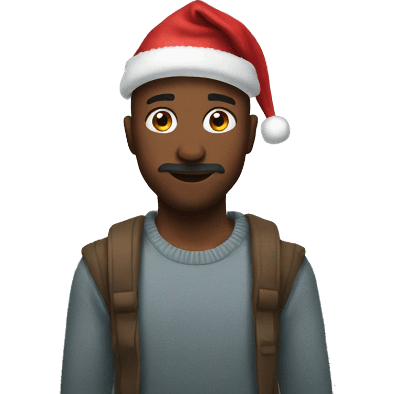 Christmas night emoji