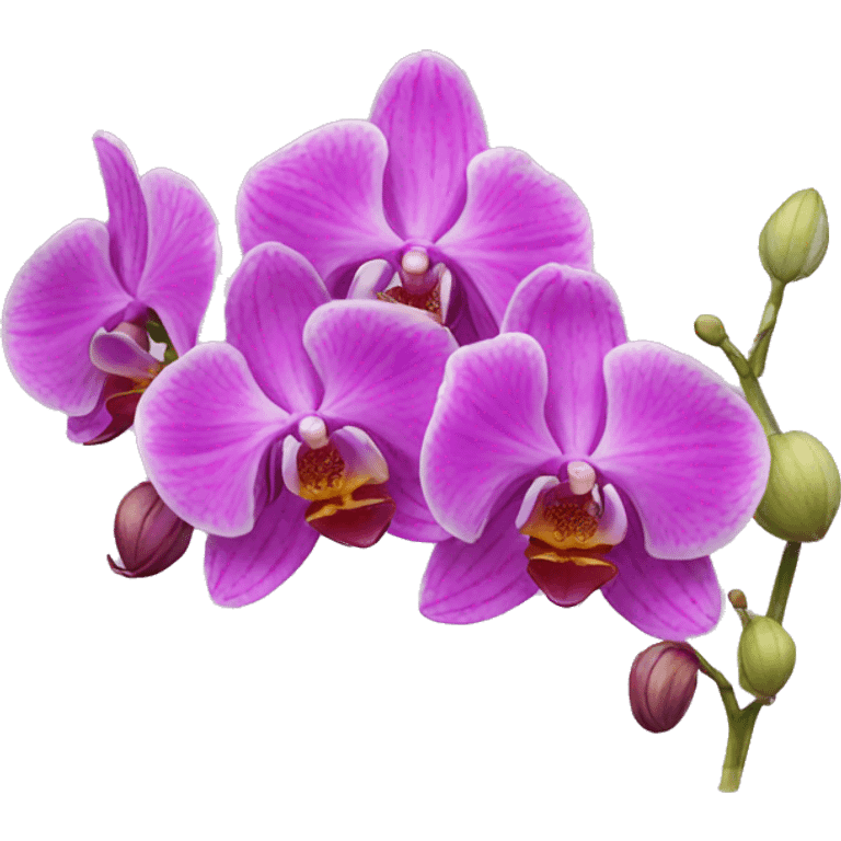 Orchids emoji