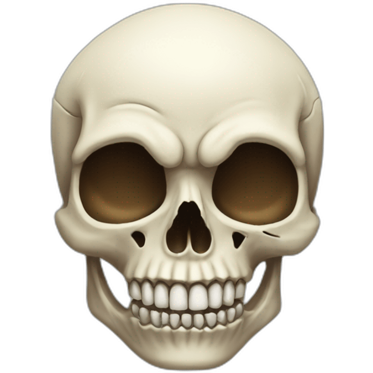 skull mewing emoji