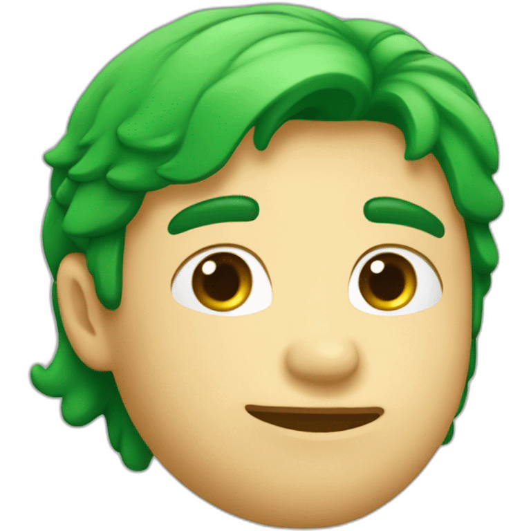 cœur dégradé vert emoji