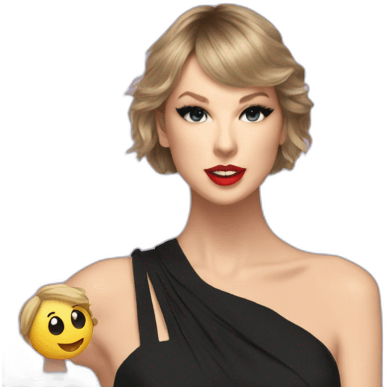 taylor swift as bts member emoji