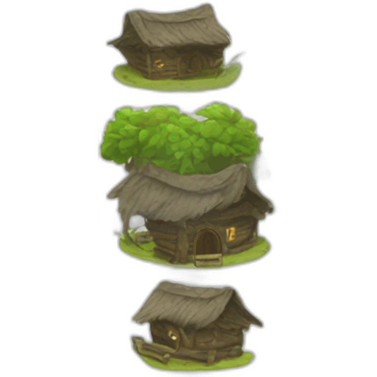 witch hut emoji