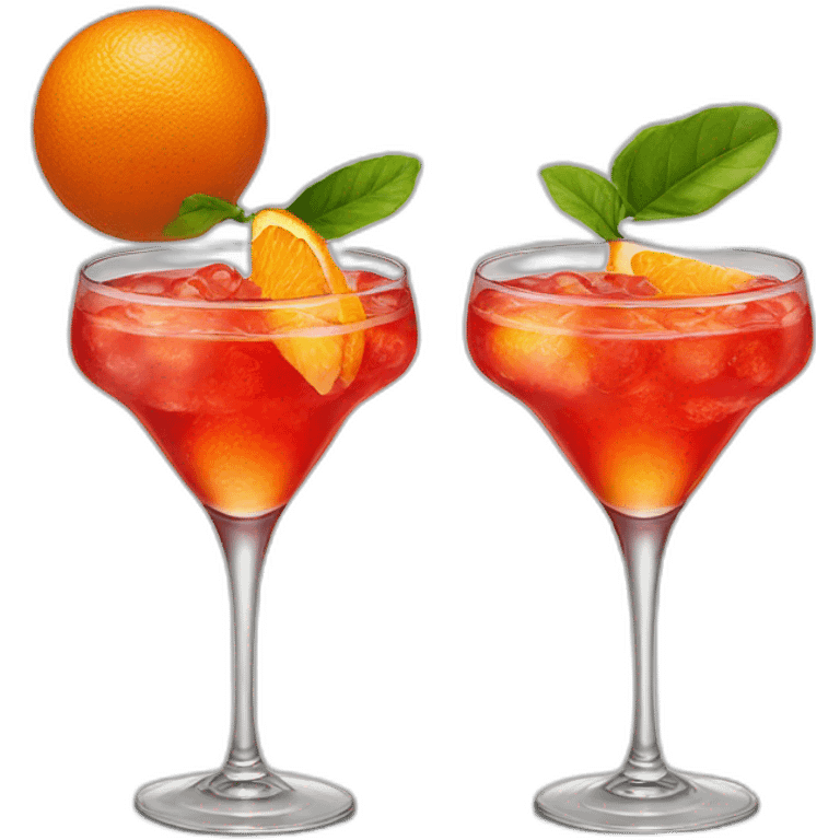 Campari orange emoji